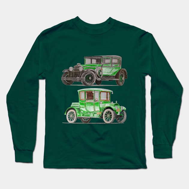 Car Long Sleeve T-Shirt by An.D.L.